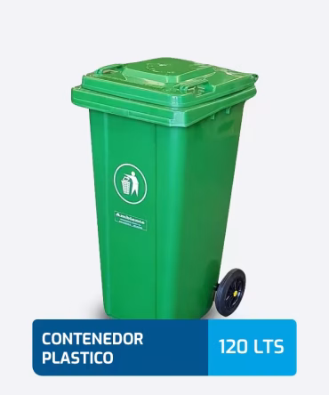Contenedor Plastico 120 Litros